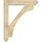 Ekena Millwork Legacy Arts and Crafts Rough Sawn Bracket w/ Offset Brace, Douglas Fir, 6"W x 30"D x 36"H BKT0604X30X36LEC03RDF - alternate 4